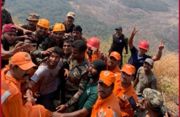 Kerala Trekker, Trapped On Hill For 2 Days, Rescued By Army