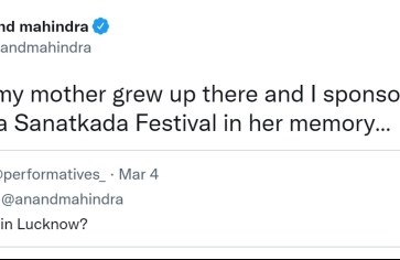 लखनऊ में पली-बढ़ी हैं Anand Mahindra की मां इंदिरा महिंद्रा